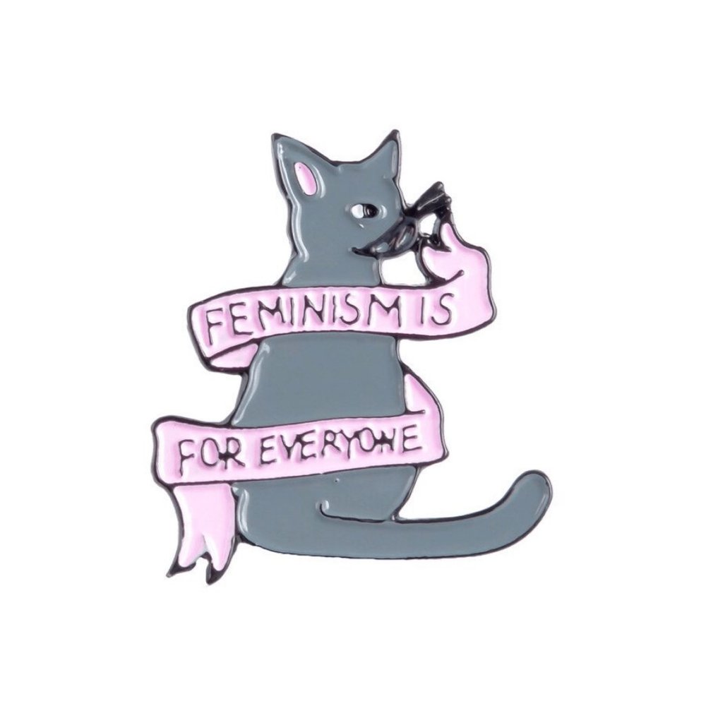 Feminism is For Everyone Pin